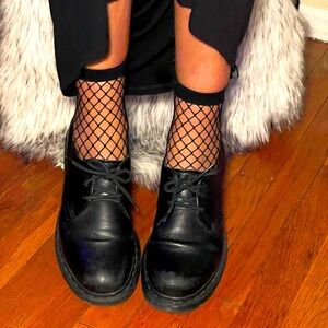 All Black Doc Marten’s Oxfords